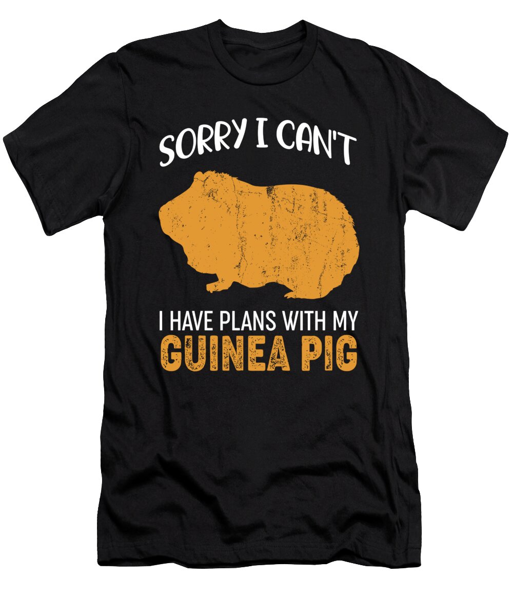 3 Rodent Hamster Pet Guinea Pig Lover Gift Raphaelartdesign T-Shirt