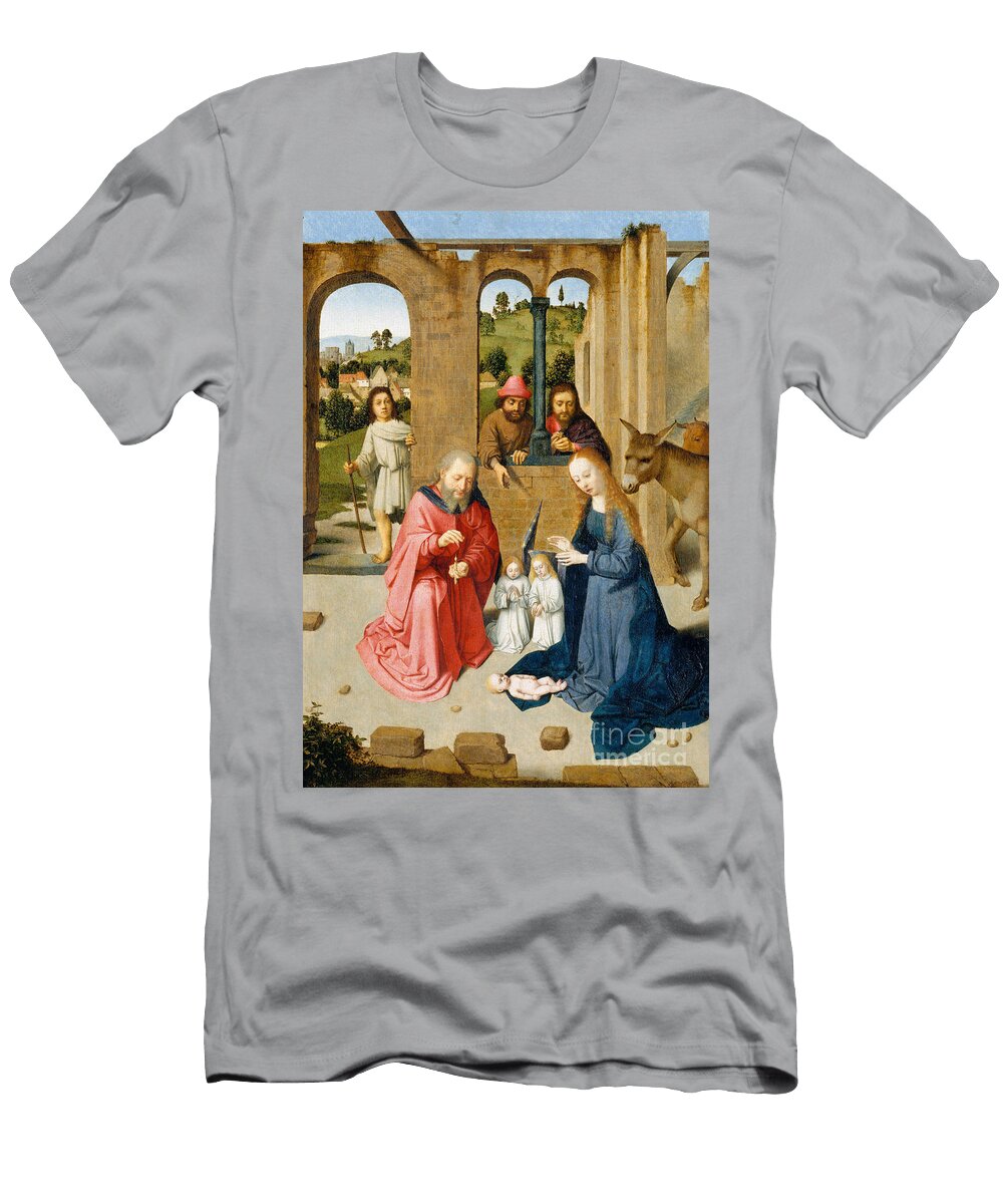 3 the Nativity Gerard David T-Shirt