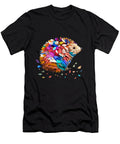 3 Vibrant Origami Hedgehog About Passion Art T-Shirt