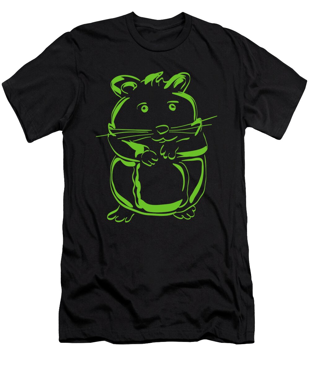 38 Abstract Hamster Calnyto T-Shirt