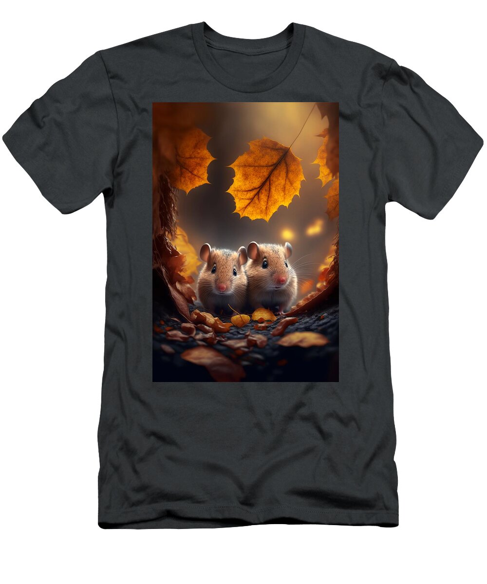 4 a Couple of Cute Mouses Lilia D T-Shirt