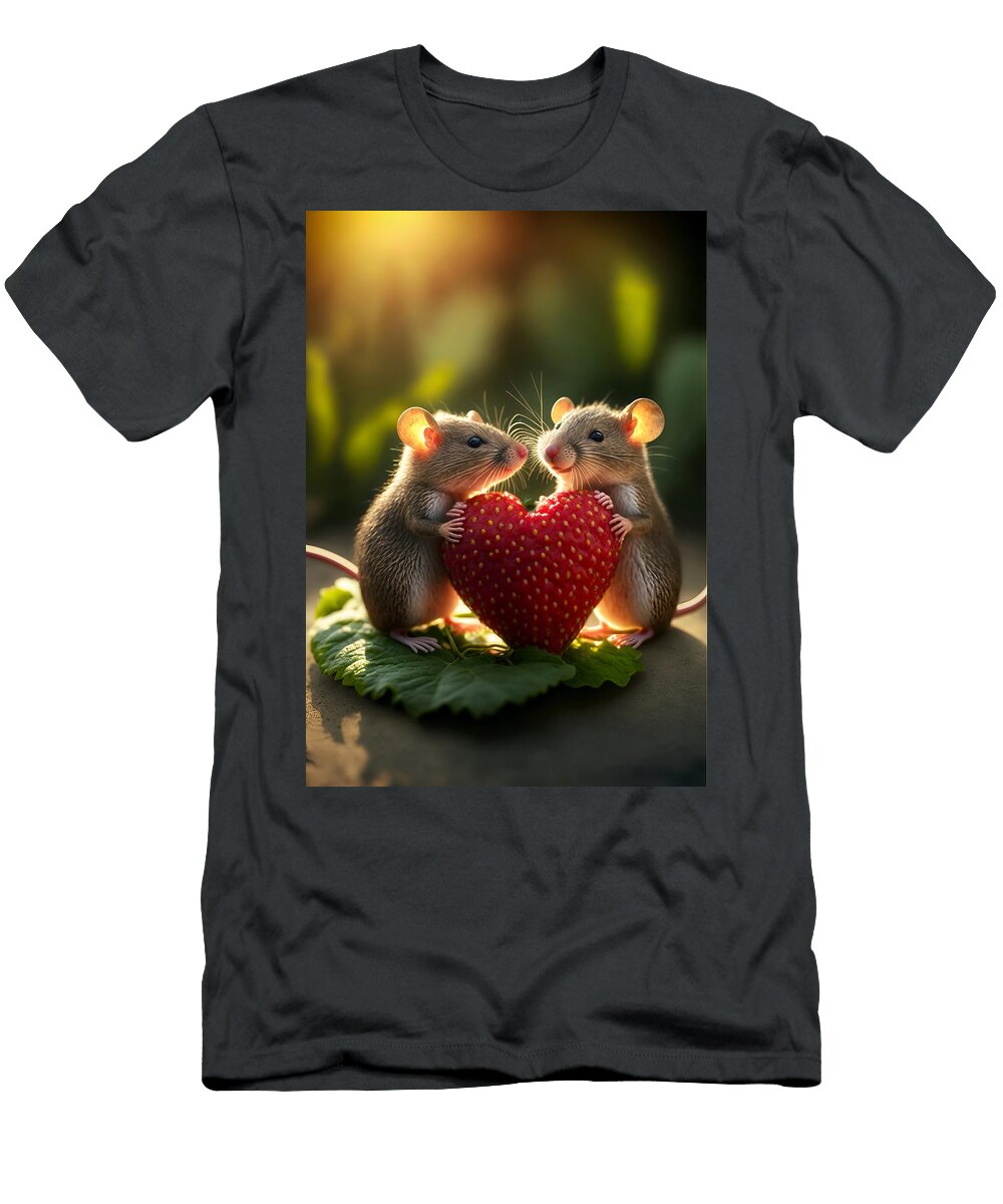 4 a Couple of Love Mices Lilia D T-Shirt