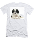 4 Cavapoo Puppy and Roborovski Hamster Mark Taylor T-Shirt