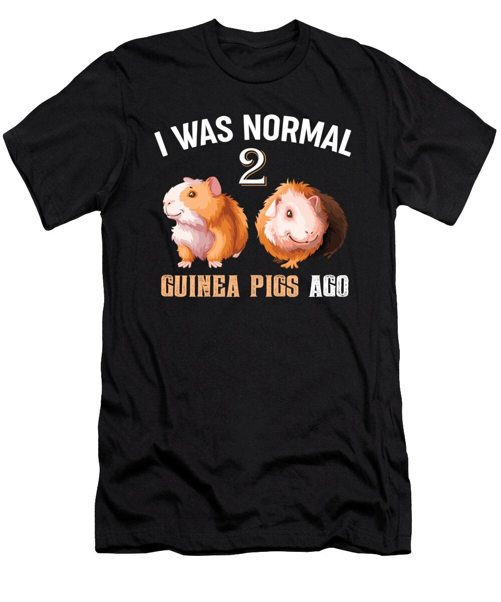 4 Guinea Pig Hamster Gift for Guinea Pig Lovers Raphaelartdesign T-Shirt