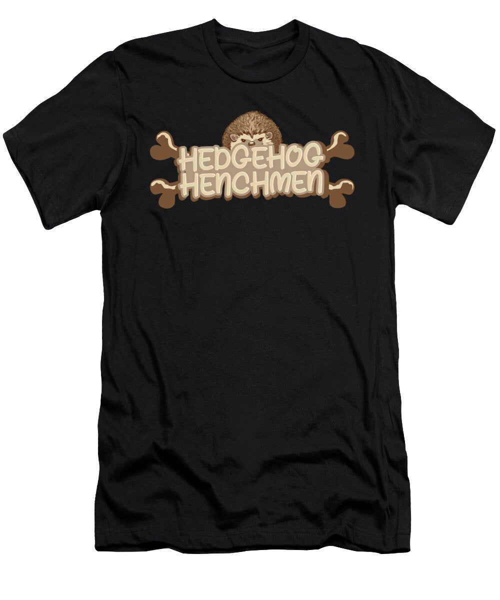 4 Hedgehog Crazy Squirrel T-Shirt