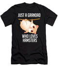 4 Just a Grandad Who Loves Hamsters Funny Hamster Pet Cynto T-Shirt