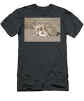 4 Long Eared Hedgehog Feeding on Lizard Prey Gobi Desert Valeriy Maleev Natureplcom T-Shirt