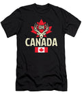 4 Oh Canada Funny Maple Leaf Flag Gift for Canadians Martin Hicks T-Shirt