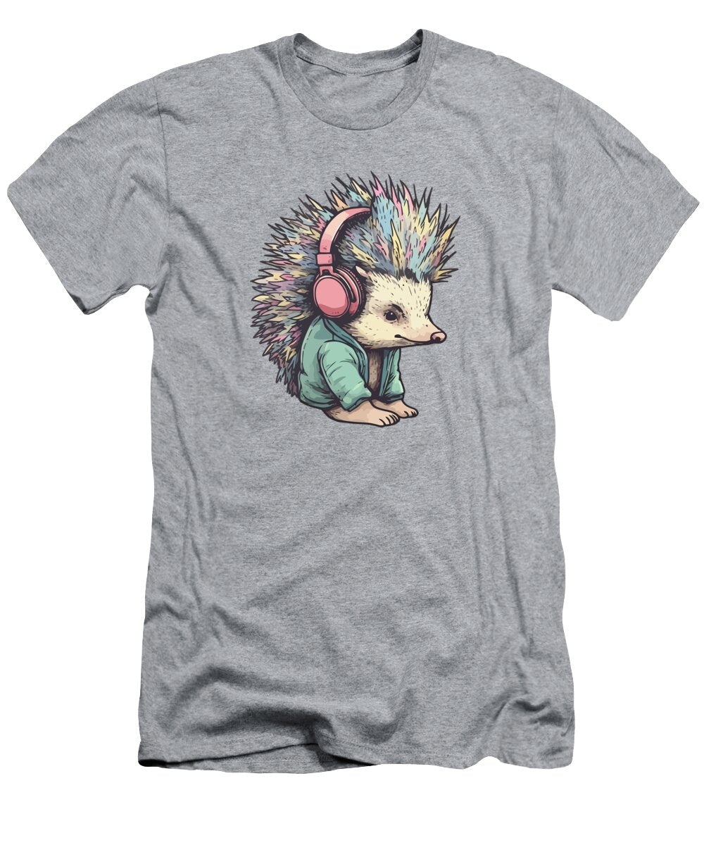 4 Punk Hedgehog Amir Faysal T-Shirt