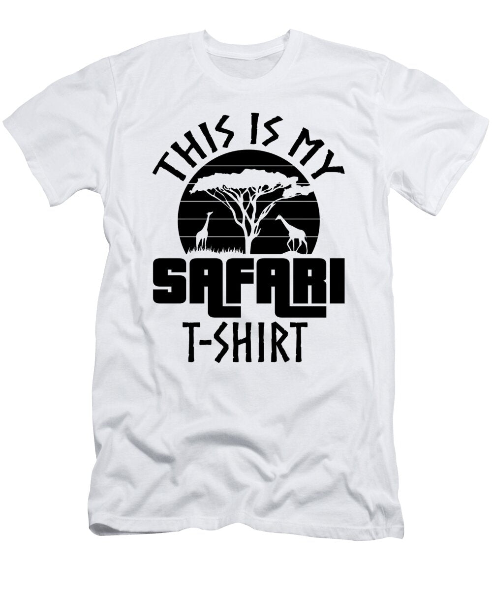 4 Safari in the Savannah and Wilderness Florian Dold Art T-Shirt