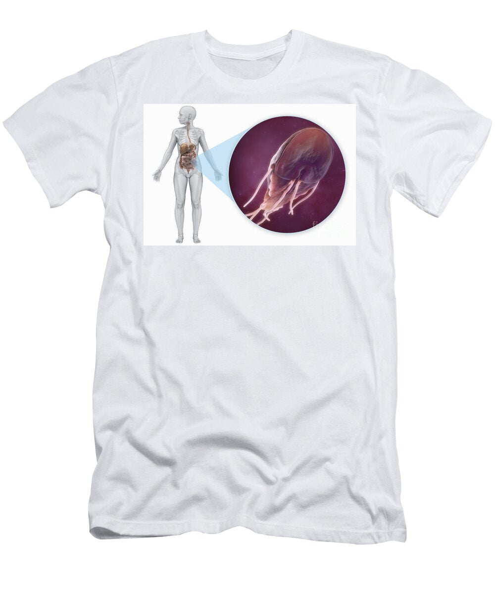 5 Giardia Lamblia Parasite Science Picture Co T-Shirt