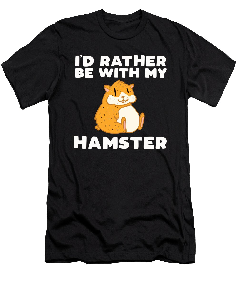 5 Hamster Crazy Squirrel T-Shirt