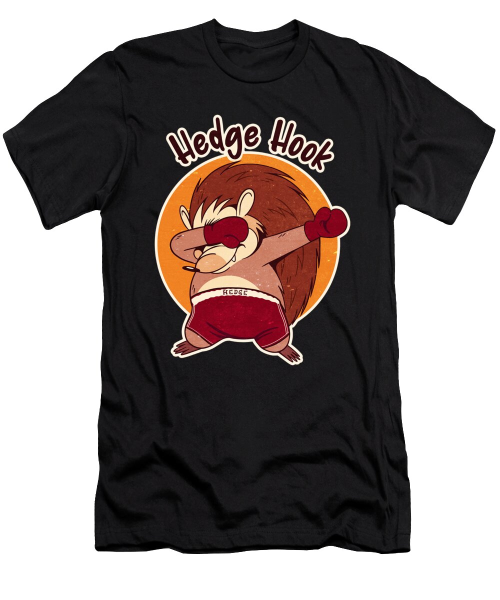 5 Hedgehog Crazy Squirrel T-Shirt