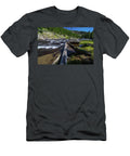 5 Obsidian Creek River in Yellowstone Wyoming Alex Grichenko T-Shirt