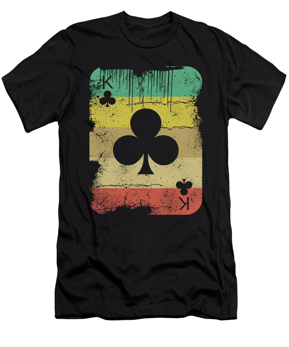5 Retro Vintage Poker Jonathan Kraske T-Shirt