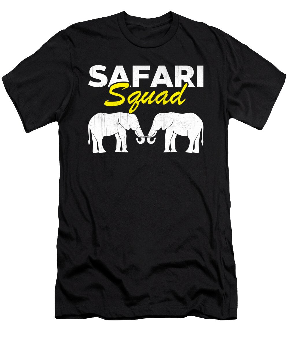 5 Safari Africa Wildlife Zoo Wilderness Zookeeper Raphaelartdesign T-Shirt