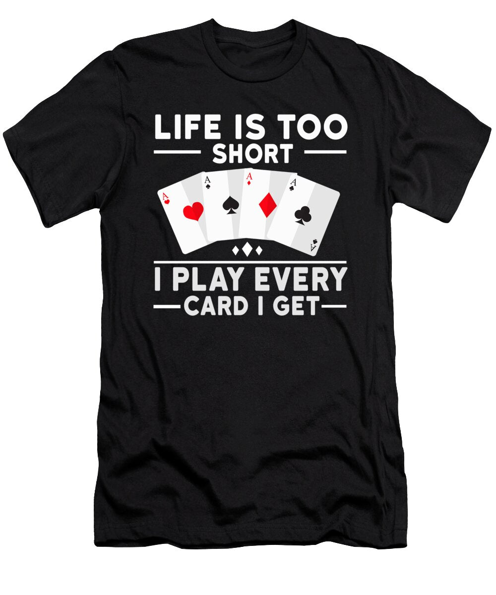 52 Poker Jonathan Kraske T-Shirt
