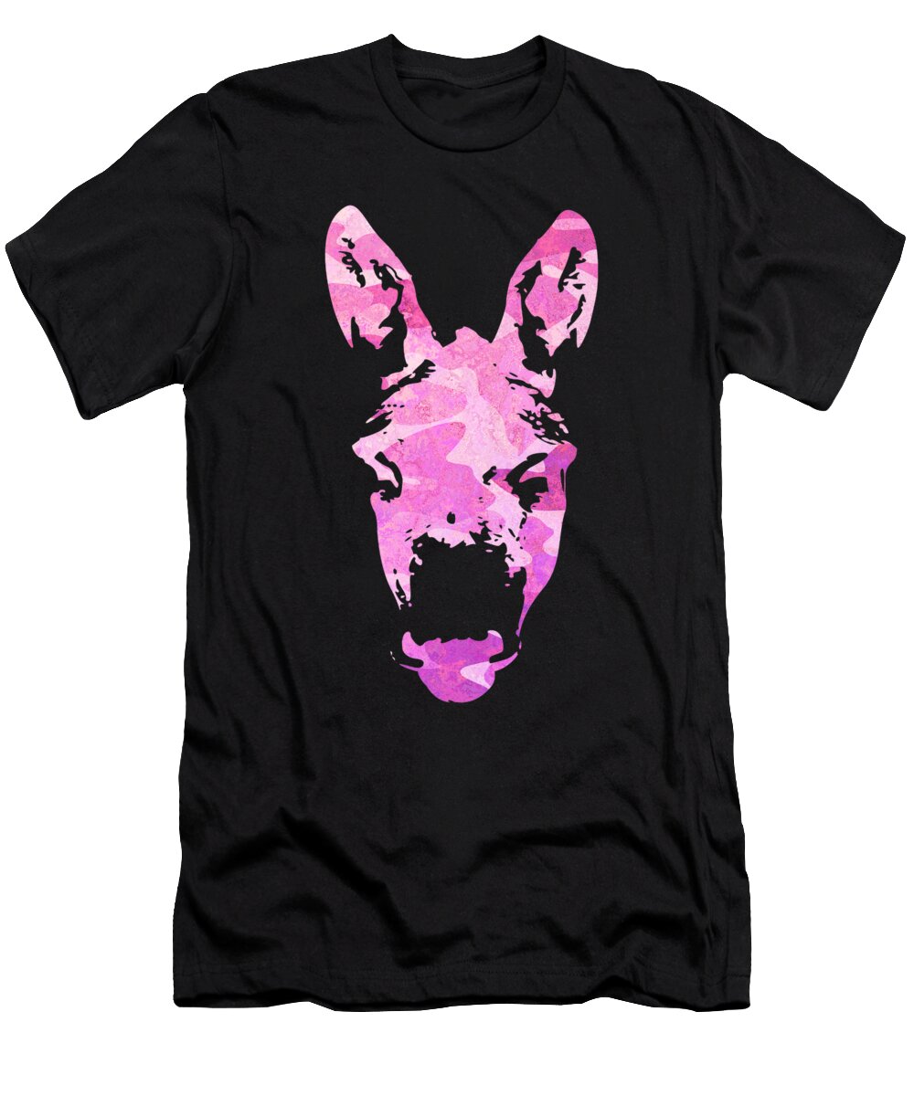 6 Abstract Donkey Illustration Calnyto T-Shirt