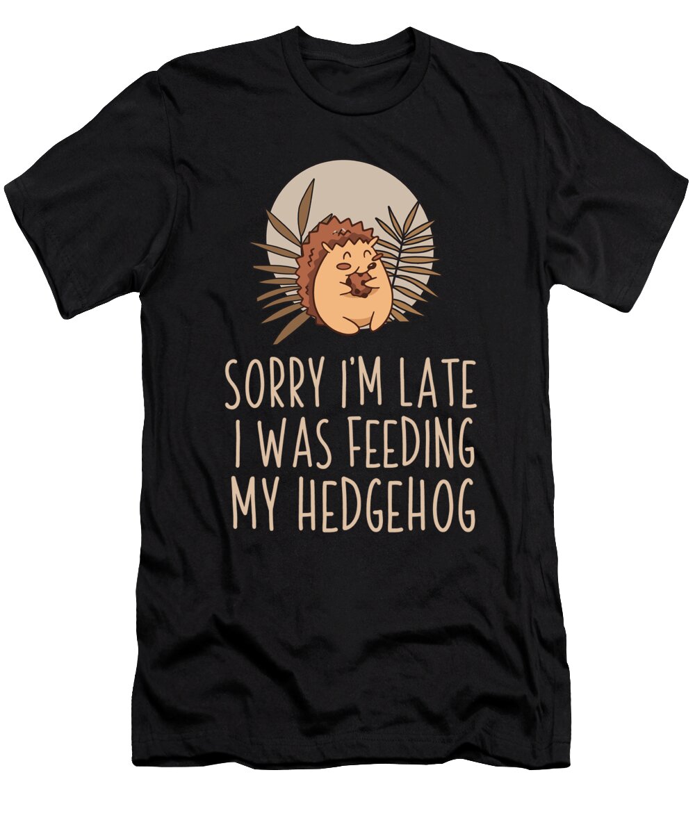 6 Hedgehog Crazy Squirrel T-Shirt