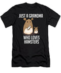 6 Just a Grandma Who Loves Hamsters Funny Hamster Pet Cynto T-Shirt