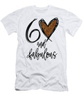 60 and Fabulous 60th Birthday Leaopard Print Love Heart Deon Du Plessis Art T-Shirt