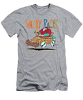 60s Wacky Races Cartoon Rufus Ruffcut and Sawtooth the Beaver in the Buzz Wagon Glen Evans T-Shirt