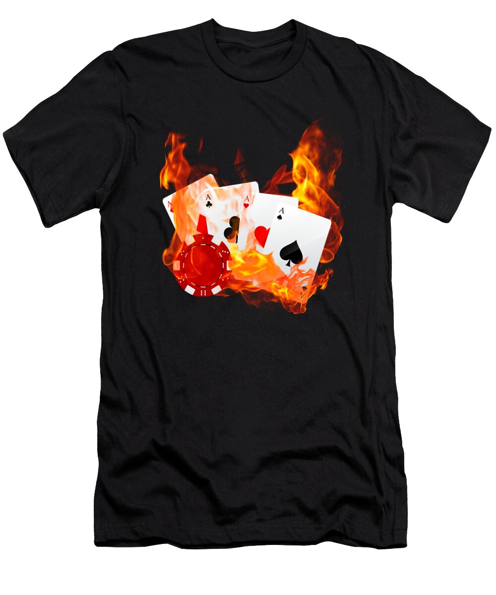 63 Poker Jonathan Kraske T-Shirt