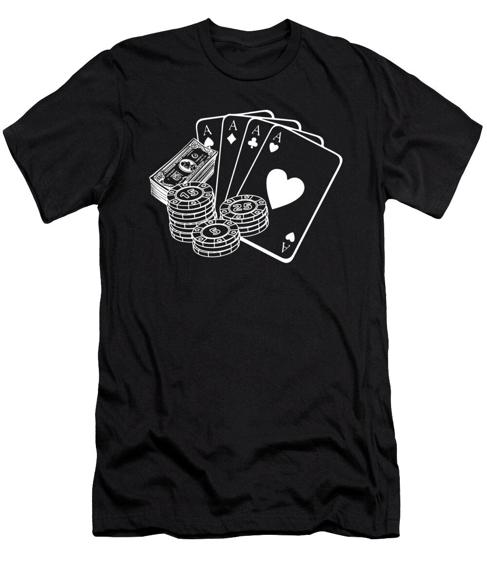 65 Poker Jonathan Kraske T-Shirt