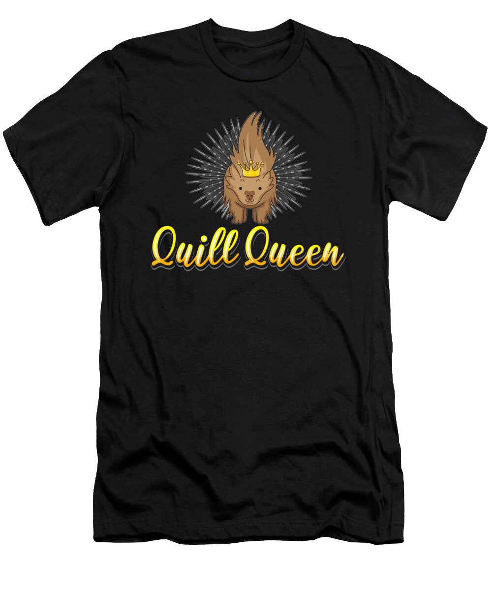 7 Porcupine Crazy Squirrel T-Shirt