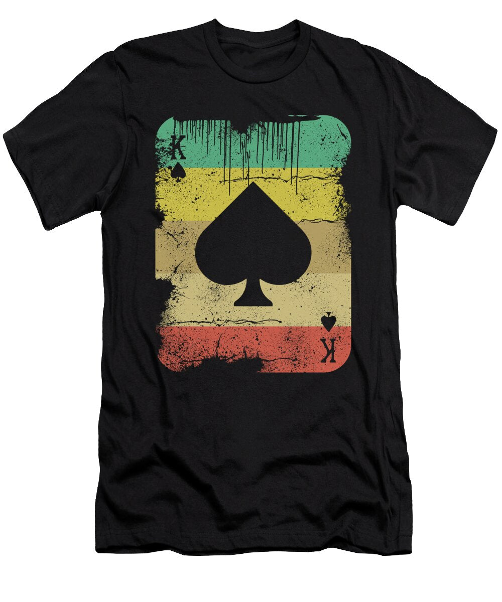 7 Retro Vintage Poker Jonathan Kraske T-Shirt