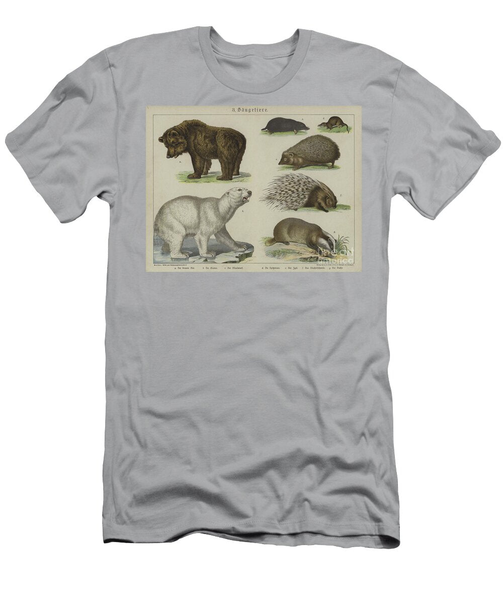 8 Animals German School T-Shirt