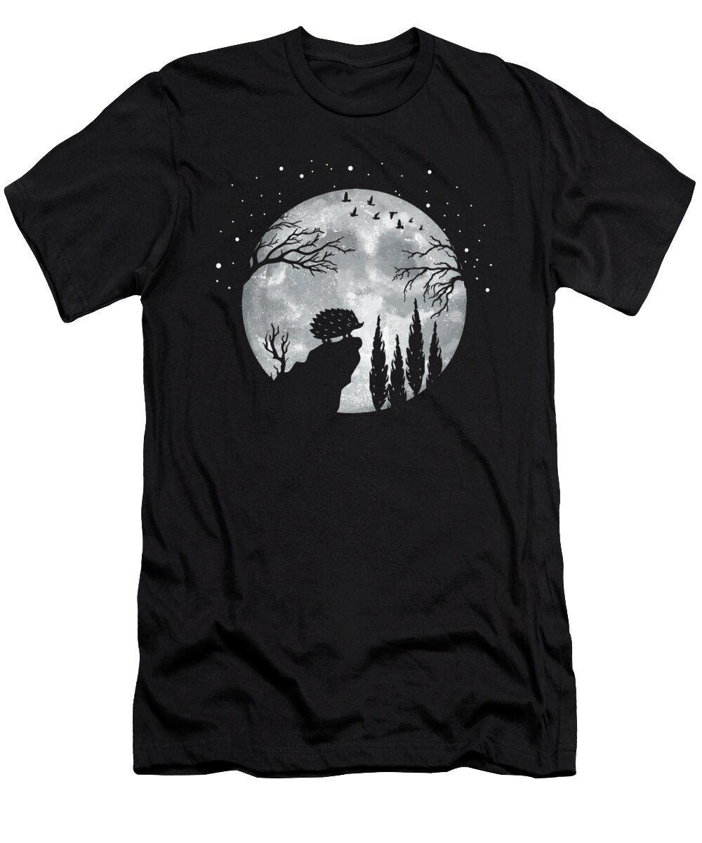 8 Hedgehog Crazy Squirrel T-Shirt