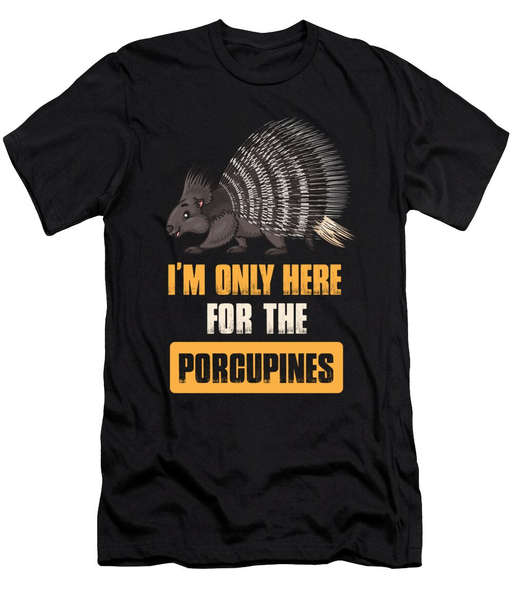 8 Porcupine Crazy Squirrel T-Shirt