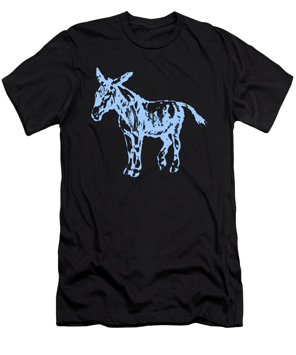 9 Abstract Donkey Illustration Calnyto T-Shirt