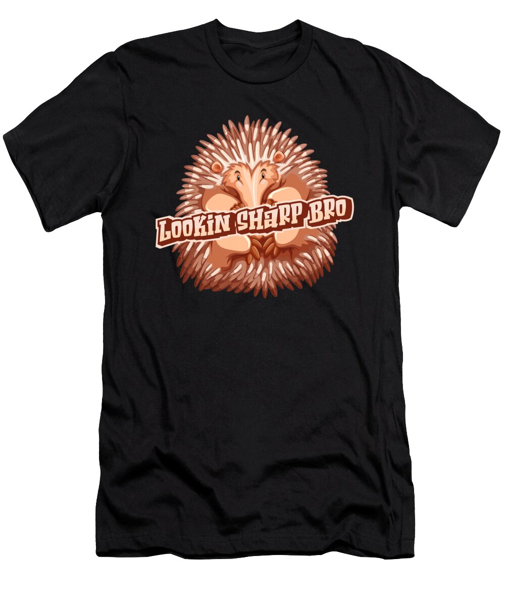 9 Porcupine Crazy Squirrel T-Shirt