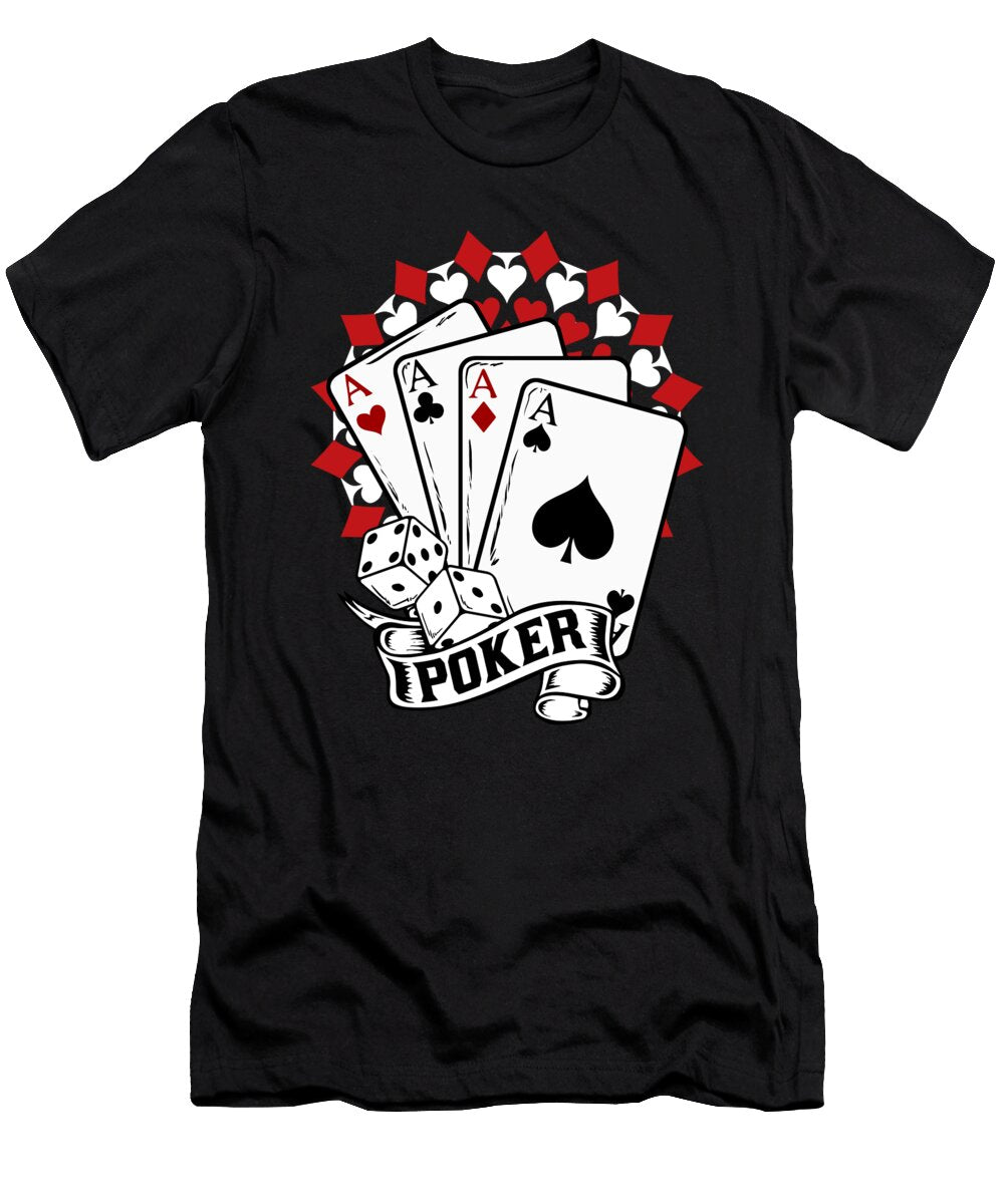 90 Poker Jonathan Kraske T-Shirt