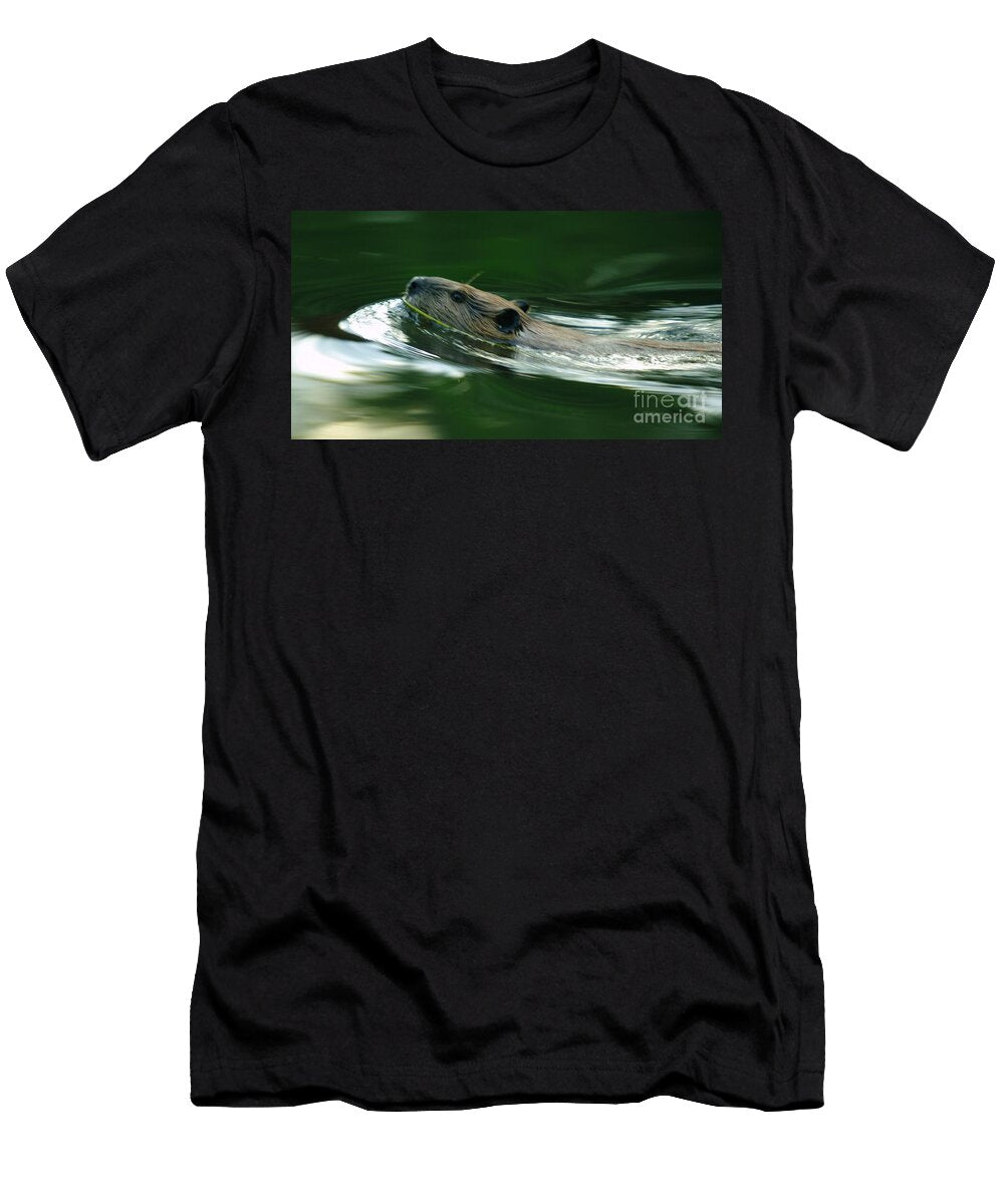A Busy Beaver Jeff Swan T-Shirt