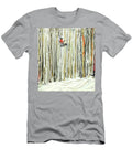 A Chair in the Aspens Dont Enlarge Too Much Pete Caswell T-Shirt