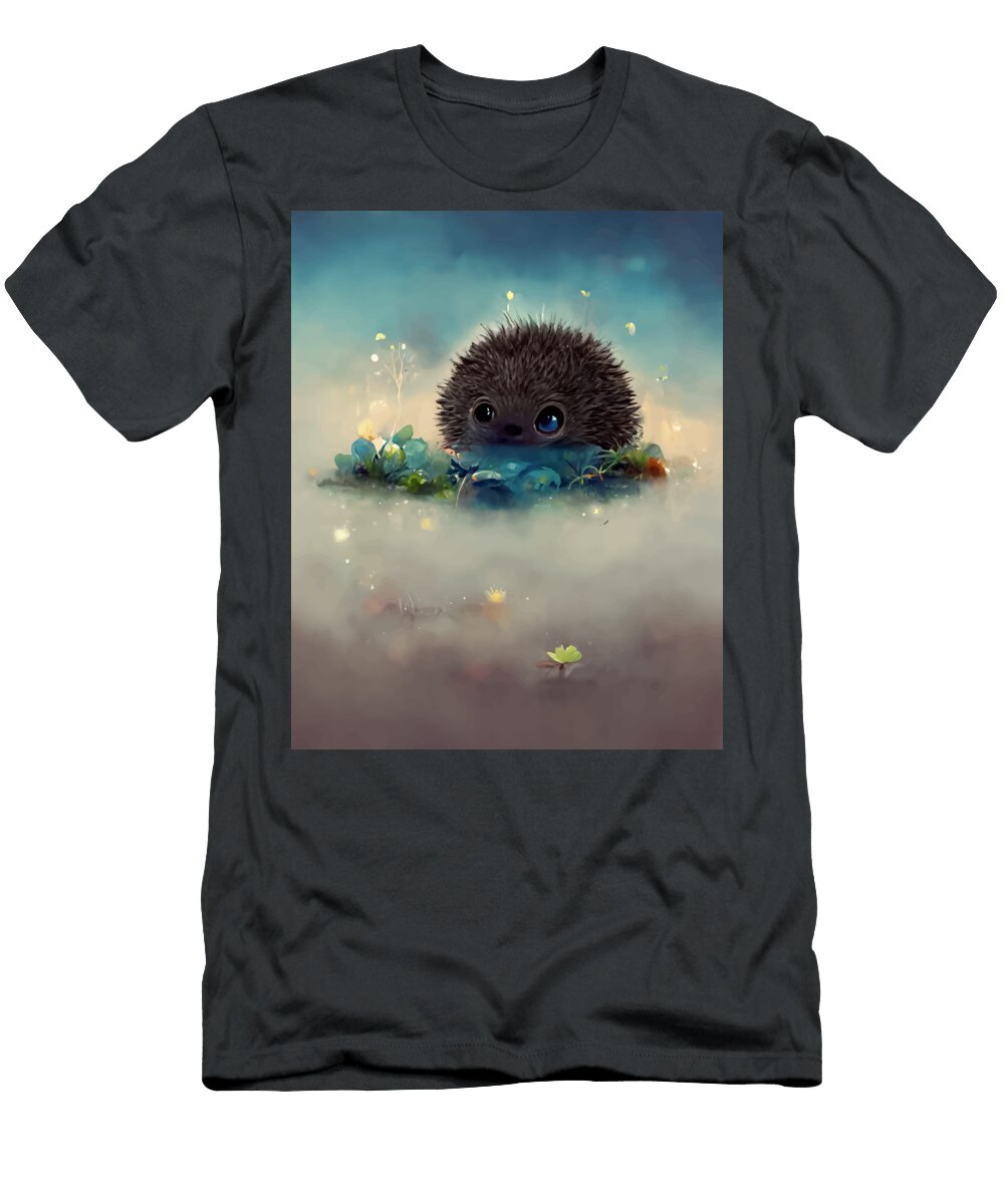 A Cute Little Hedgehog Kamila Milik T-Shirt