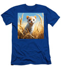 A Cute Weasel Peeking Out From a Field of Wheat Alexa Adams T-Shirt