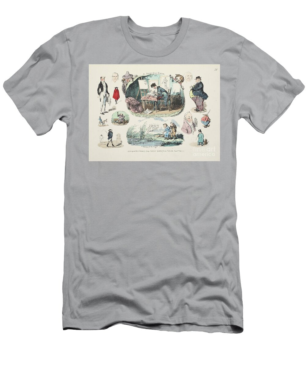 A Design for an Album 1835 George Cruikshank T-Shirt