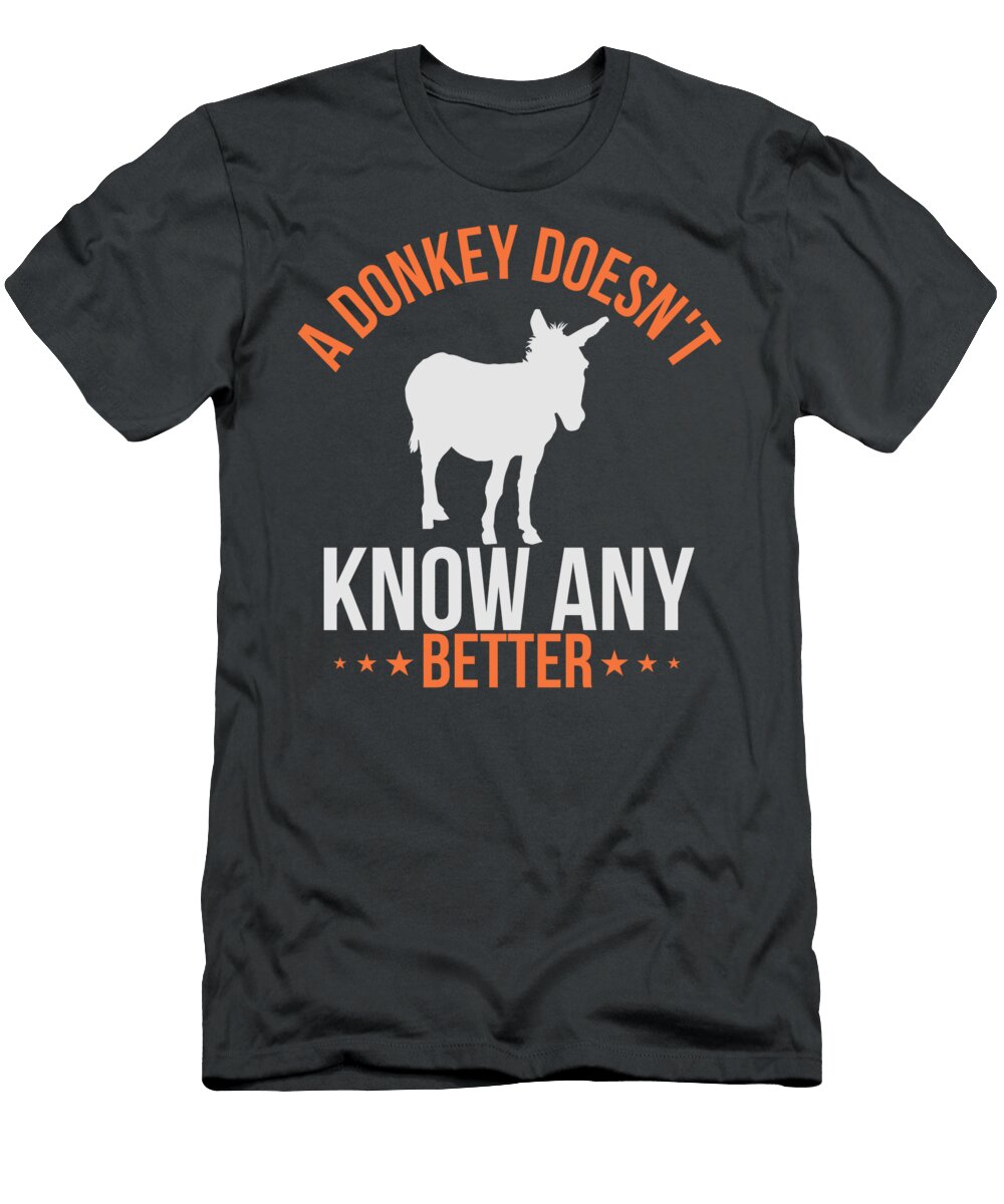 A Donkey Doesnt Know Any Better 01 Celestial Images T-Shirt