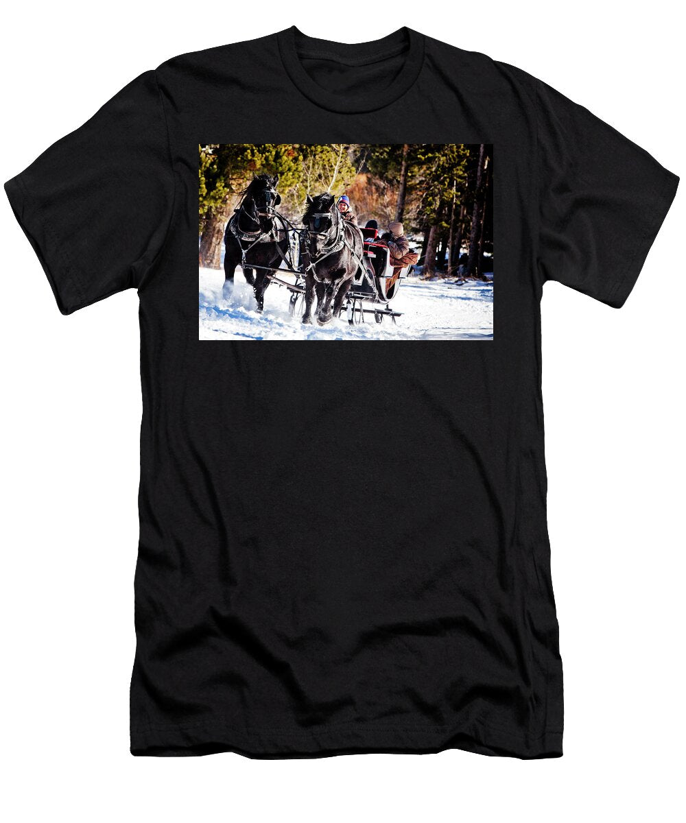 A Family Sits Under Blankets Steve Glass T-Shirt