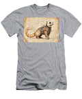 A Ferret with an Agility Suit Animal in Armor Cortez Schinner T-Shirt