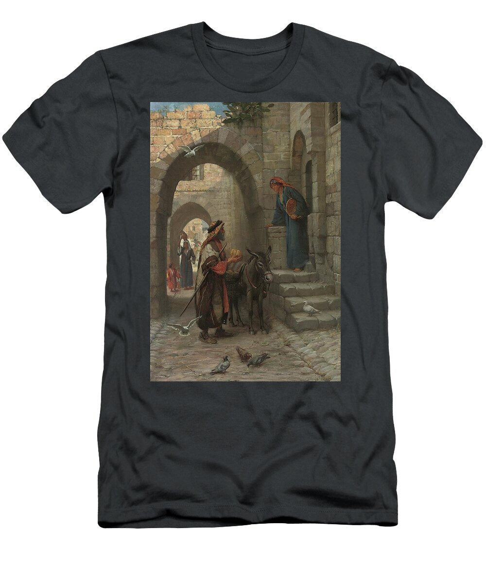 A Fruit Seller in a North African Street James Doyle Penrose T-Shirt
