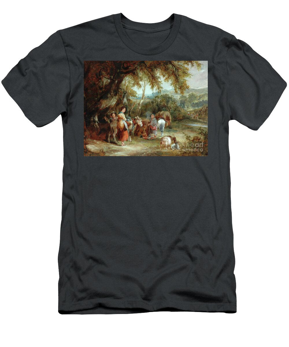 A Gypsies Encampment 1788 William Shayer T-Shirt