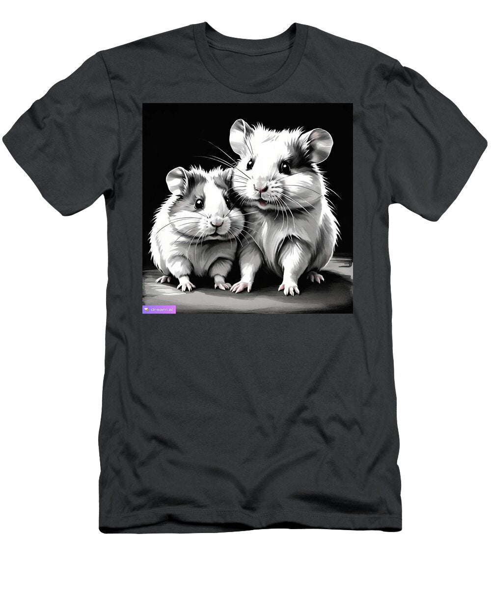 A I Snuggle Up Hamsters Denise F Fulmer T-Shirt