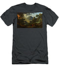 A Mountain Landscape with Approaching Storm Claude Joseph Vernet T-Shirt