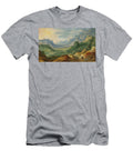 A Mountainous Landscape with Travellers and Herdsmen on a Path Jan Brueghel and Joos De Momper T-Shirt