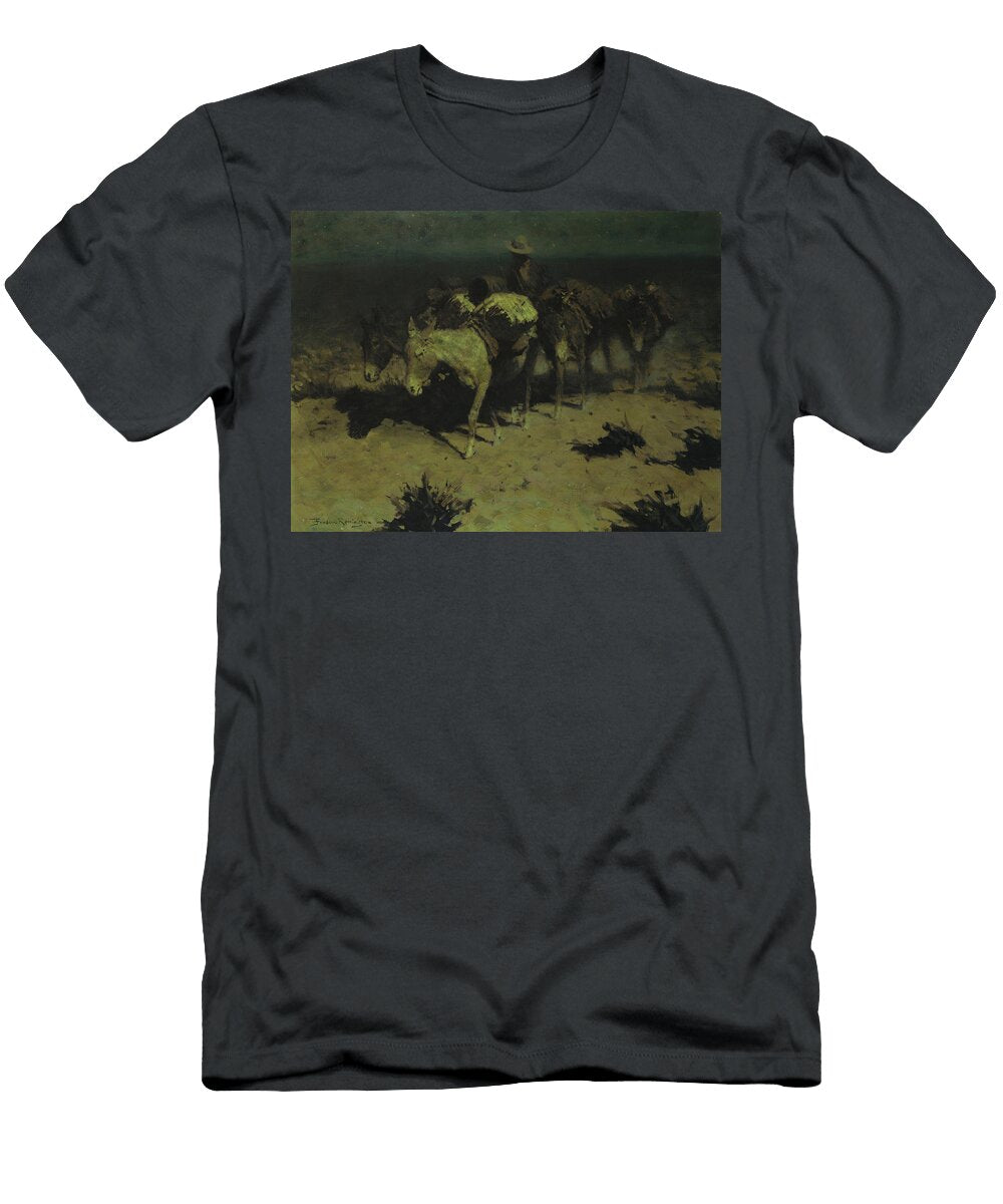 A Pack Train Frederic Remington T-Shirt